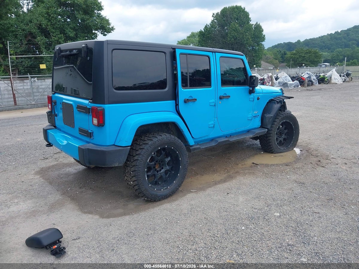2017 JEEP WRANGLER UNLIMITED SAHARA — снимка 4