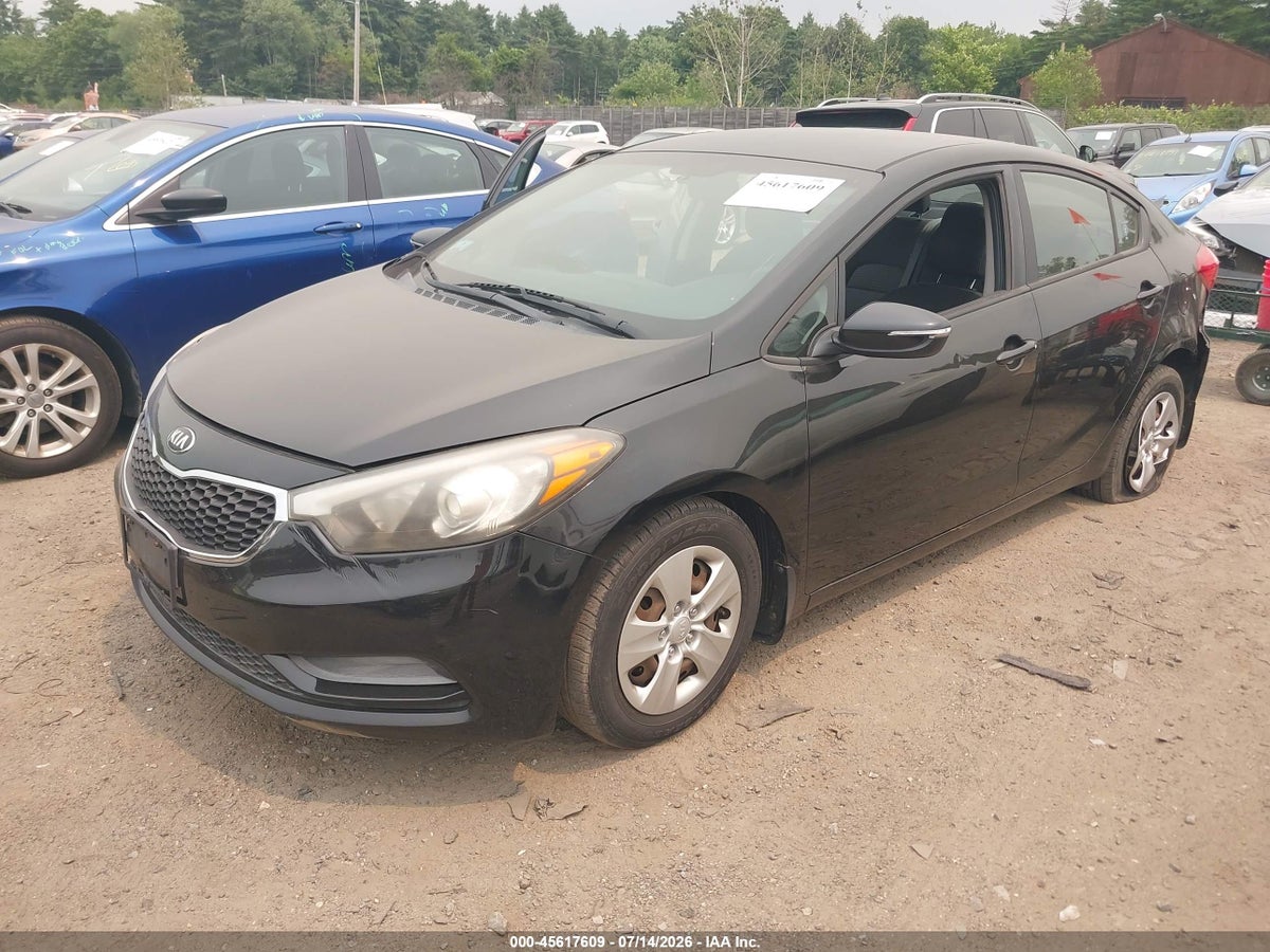 2015 KIA FORTE LX — снимка 2
