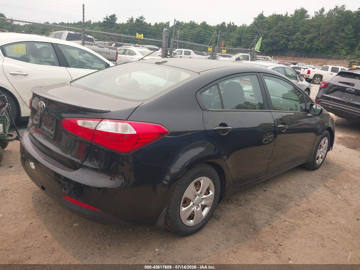 2015 KIA FORTE LX — снимка 4