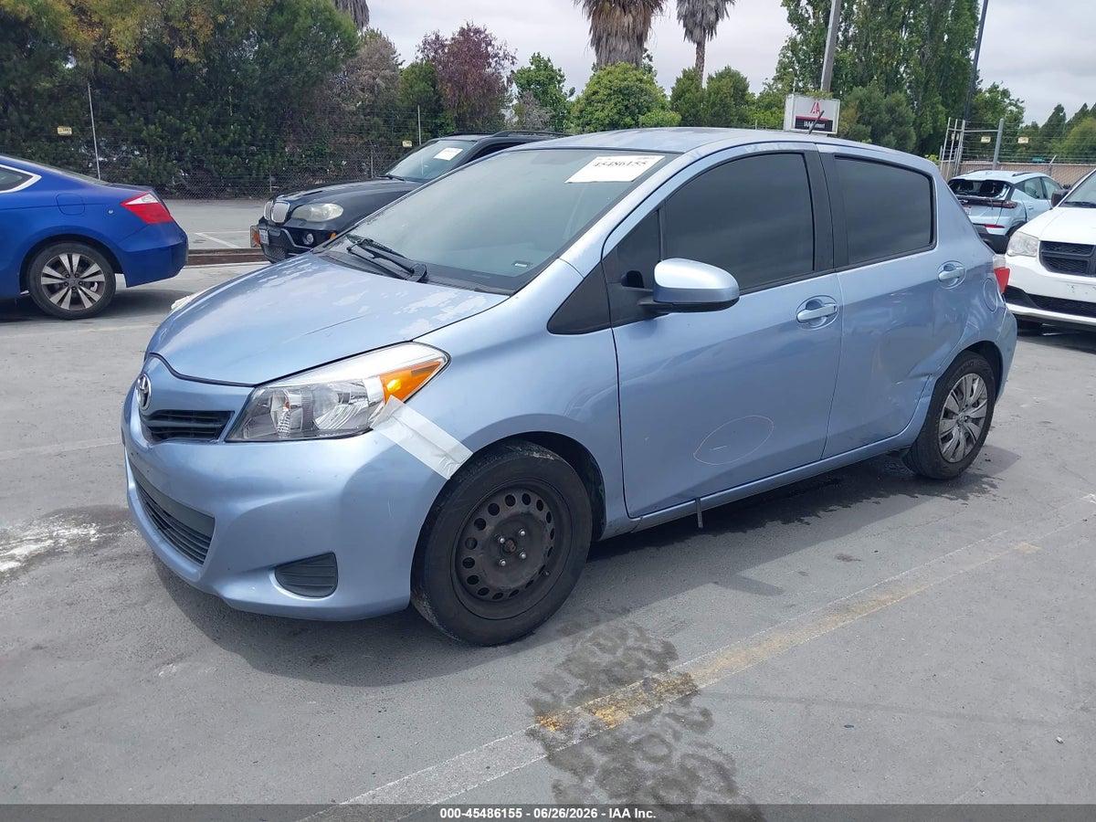 2014 TOYOTA YARIS L (TMC/CBU PLANT) — снимка 2