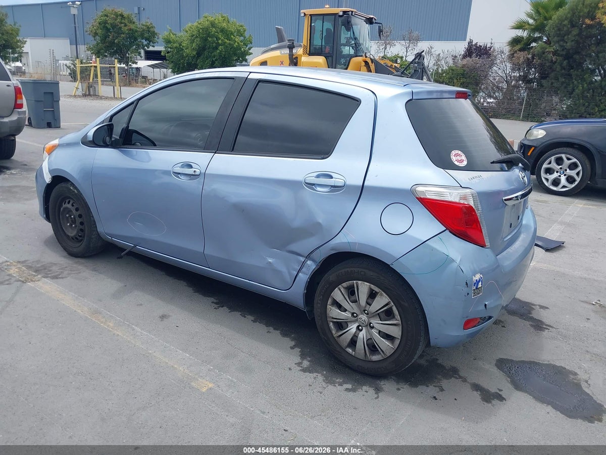2014 TOYOTA YARIS L (TMC/CBU PLANT) — снимка 3