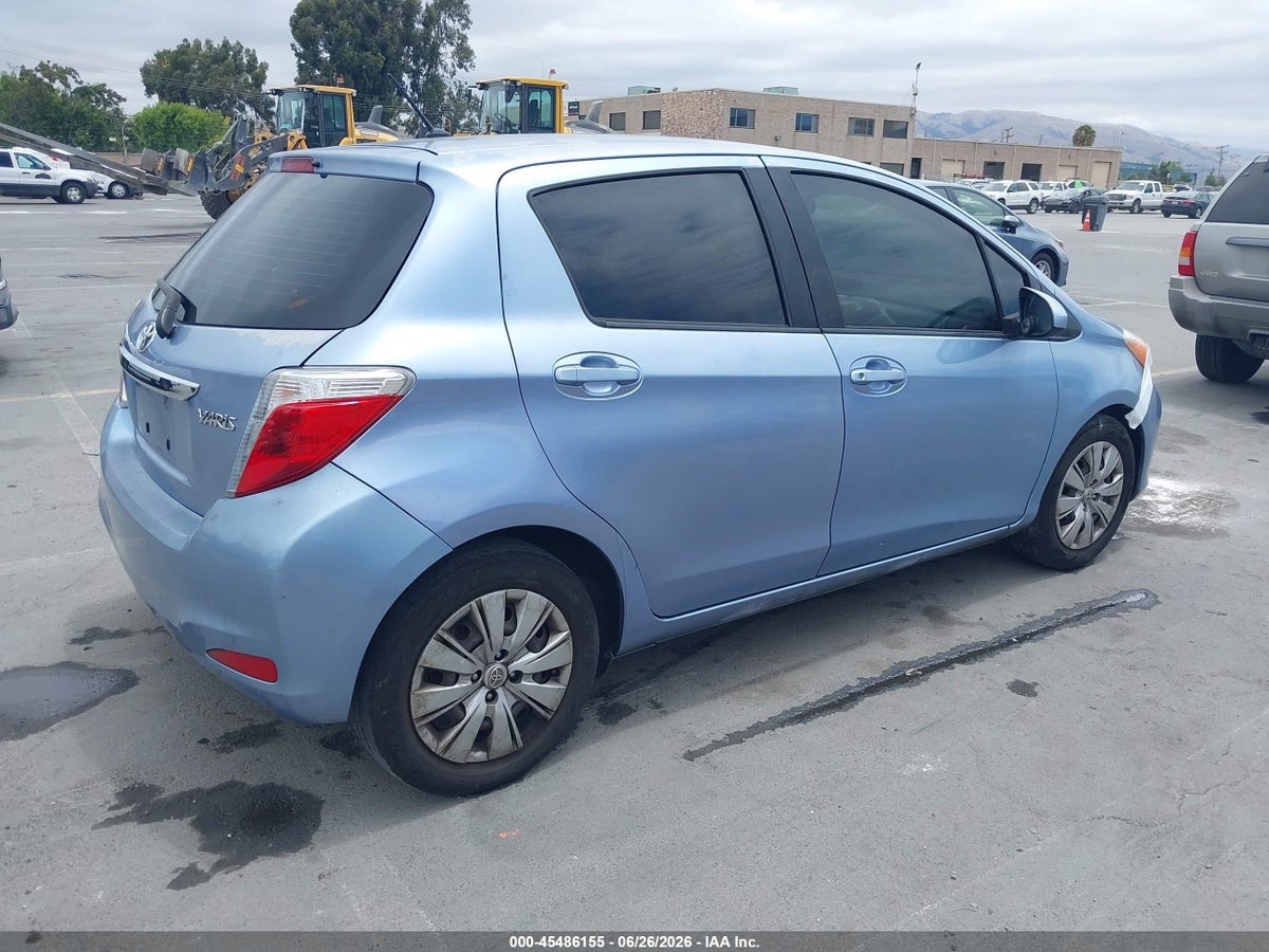2014 TOYOTA YARIS L (TMC/CBU PLANT) — снимка 4