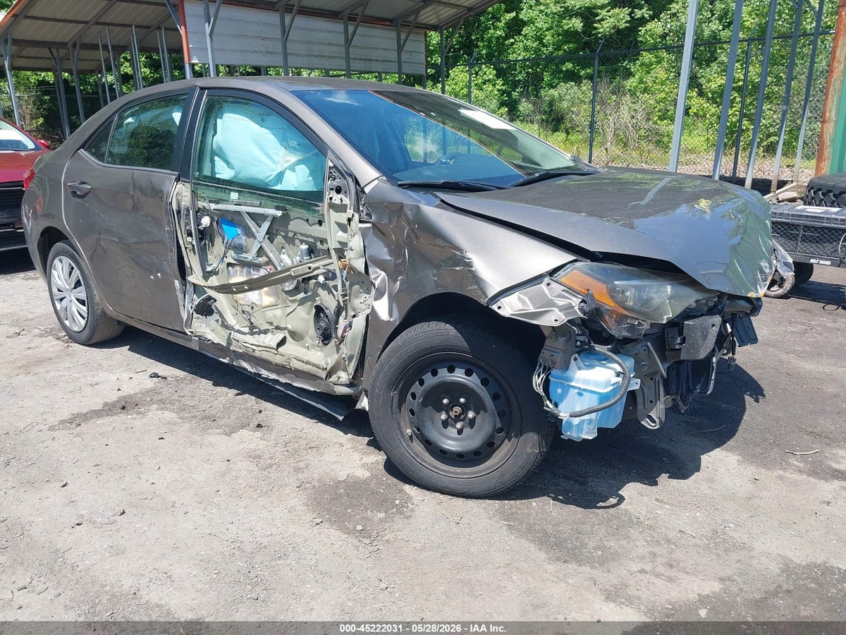 2017 TOYOTA COROLLA LE