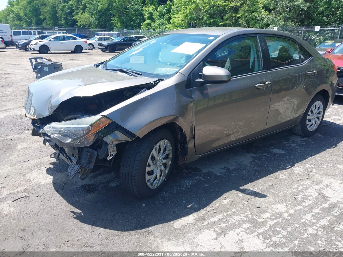 2017 TOYOTA COROLLA LE — снимка 2