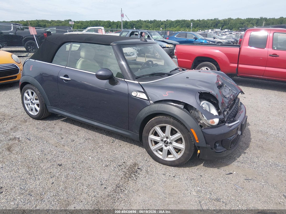 2013 MINI CONVERTIBLE COOPER S