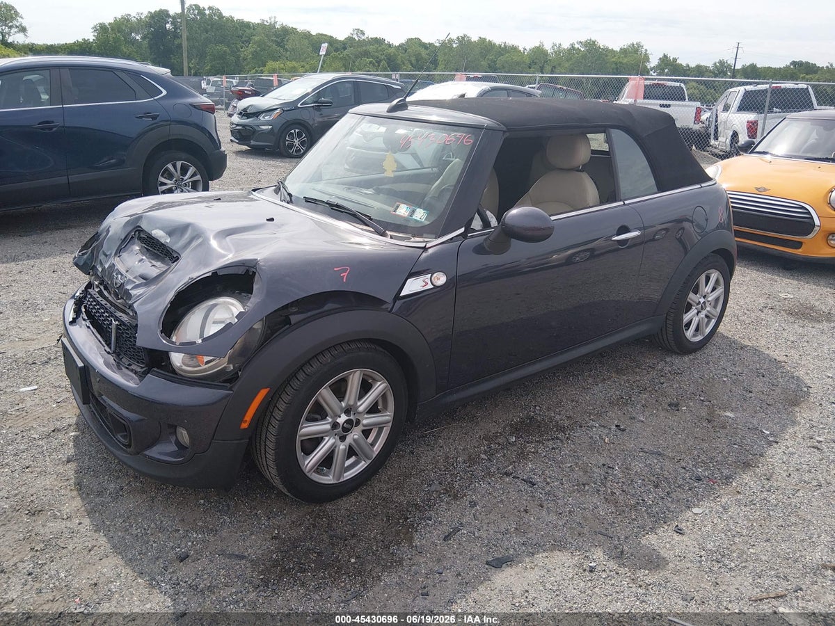 2013 MINI CONVERTIBLE COOPER S — снимка 2