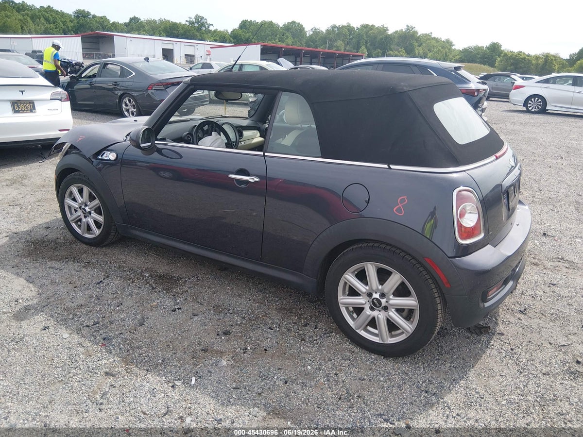 2013 MINI CONVERTIBLE COOPER S — снимка 3