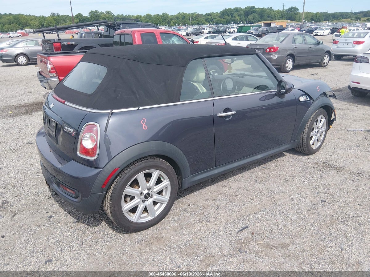 2013 MINI CONVERTIBLE COOPER S — снимка 4