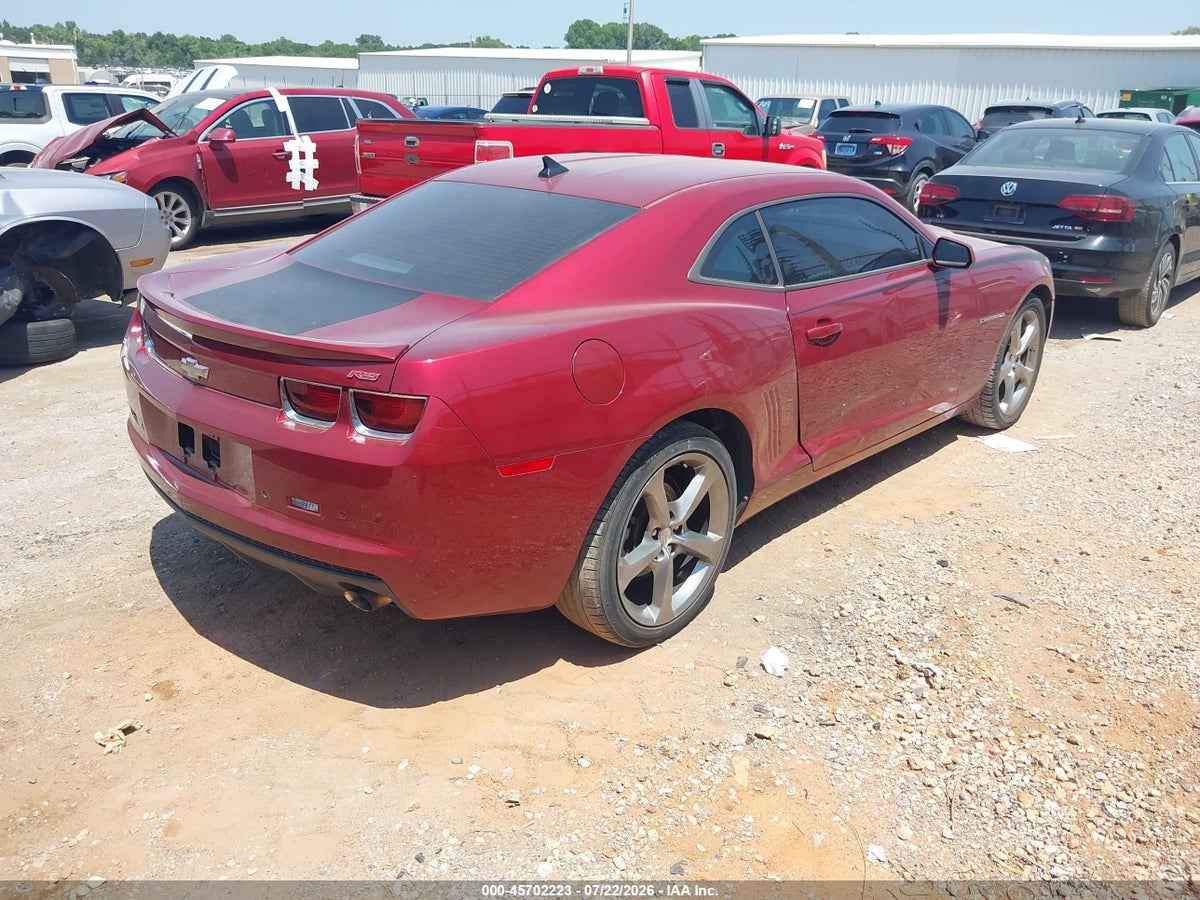 2010 CHEVROLET CAMARO 2LT — снимка 4