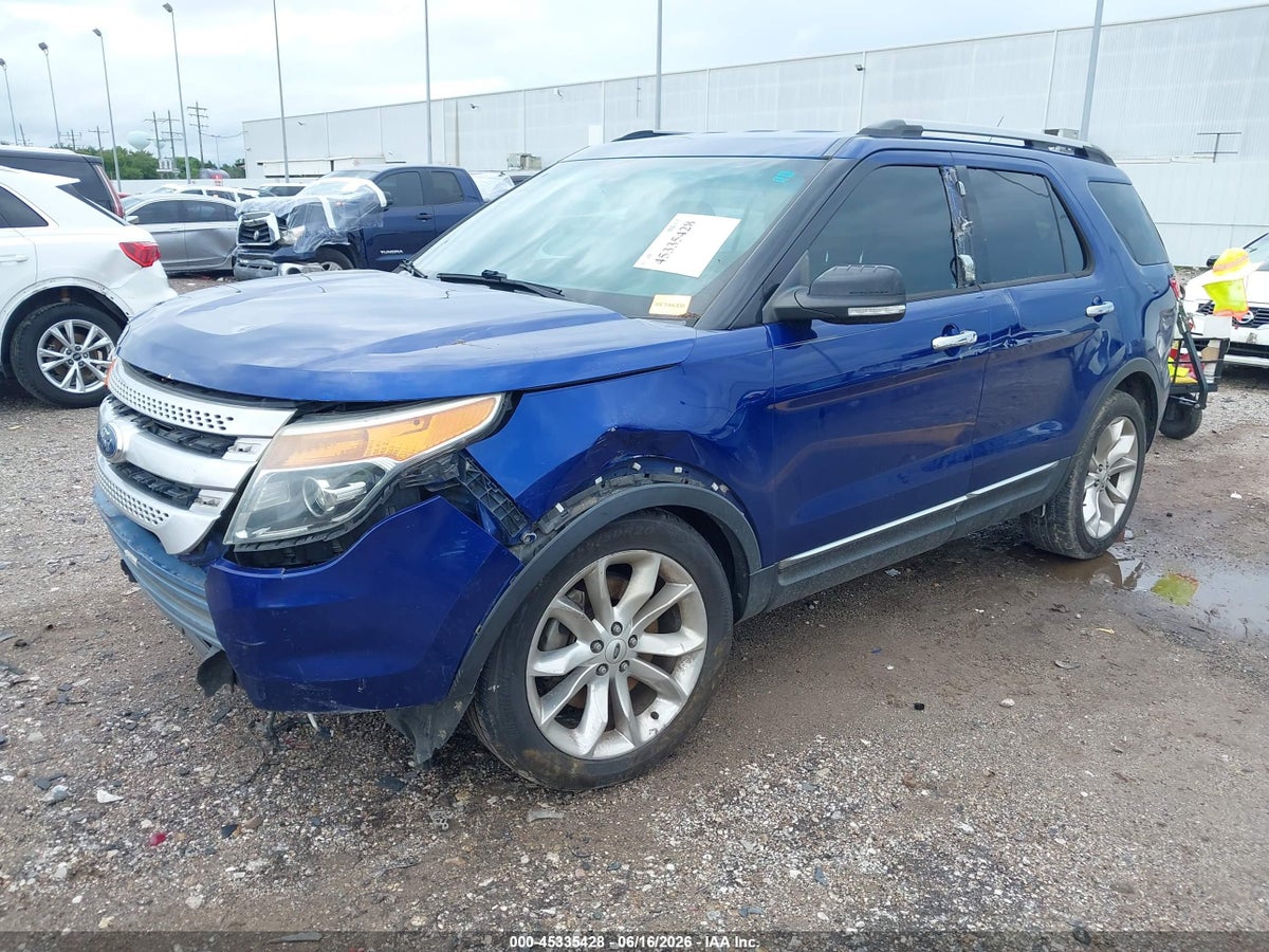 2015 FORD EXPLORER XLT — снимка 2