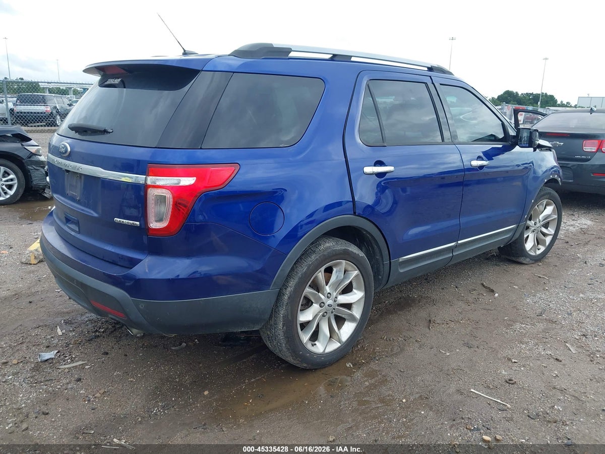 2015 FORD EXPLORER XLT — снимка 4