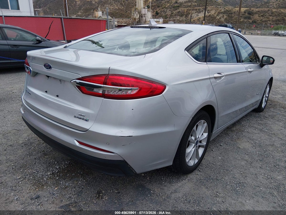 2019 FORD FUSION HYBRID SE — снимка 4