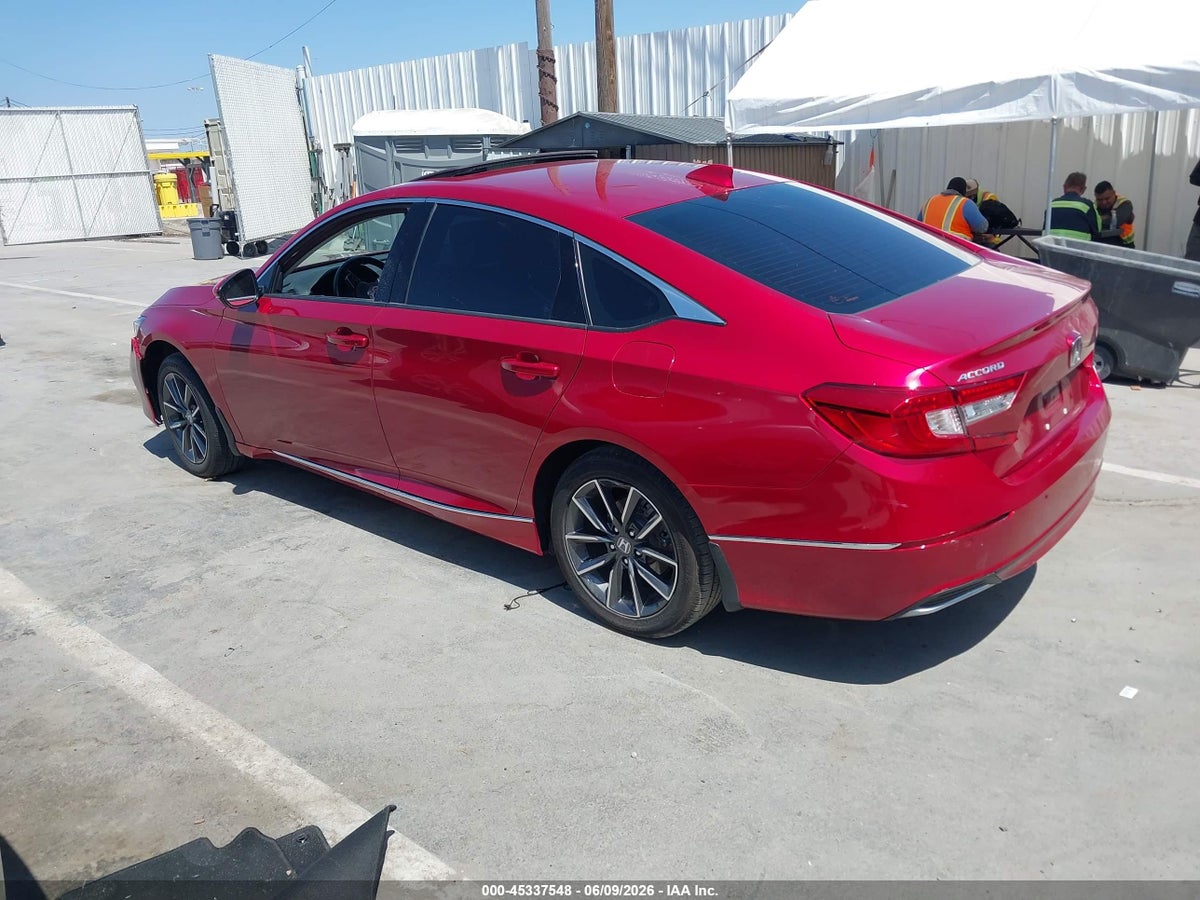 2022 HONDA ACCORD EX-L — снимка 3