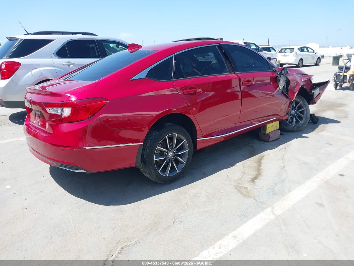 2022 HONDA ACCORD EX-L — снимка 4
