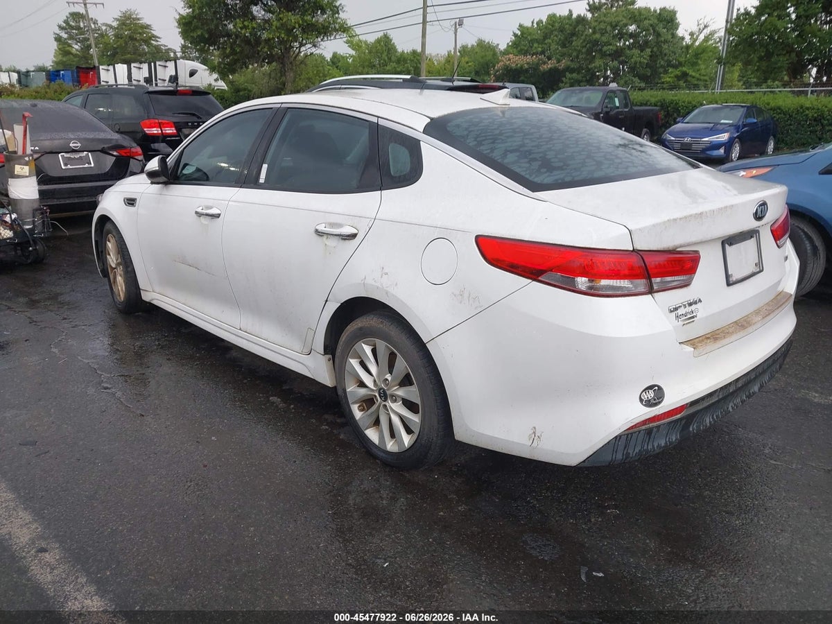2016 KIA OPTIMA EX — снимка 3