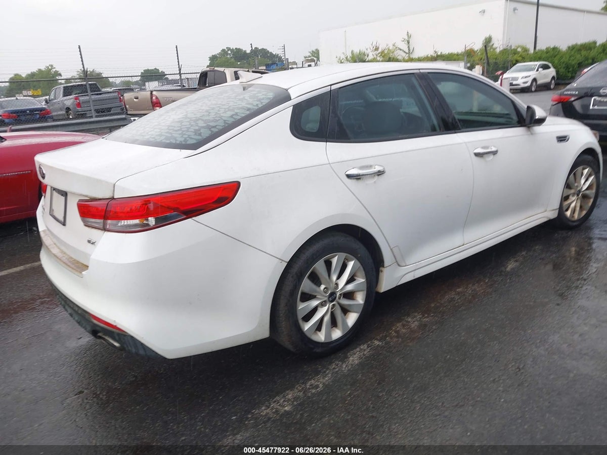 2016 KIA OPTIMA EX — снимка 4