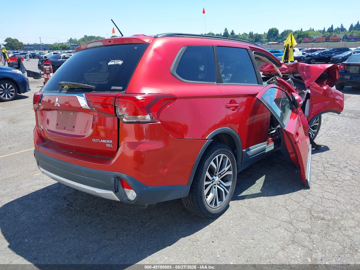 2016 MITSUBISHI OUTLANDER SEL — снимка 4