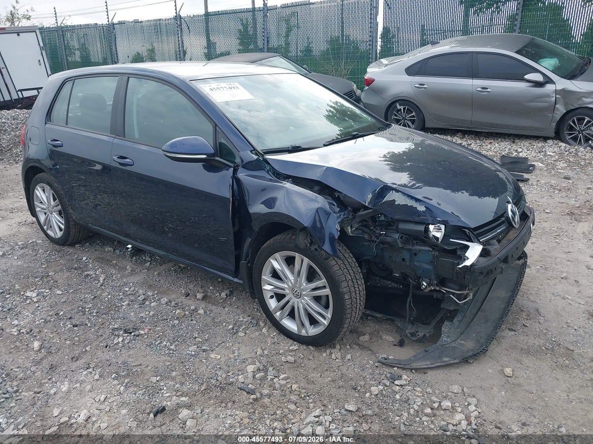 2015 VOLKSWAGEN GOLF TDI SE 4-DOOR
