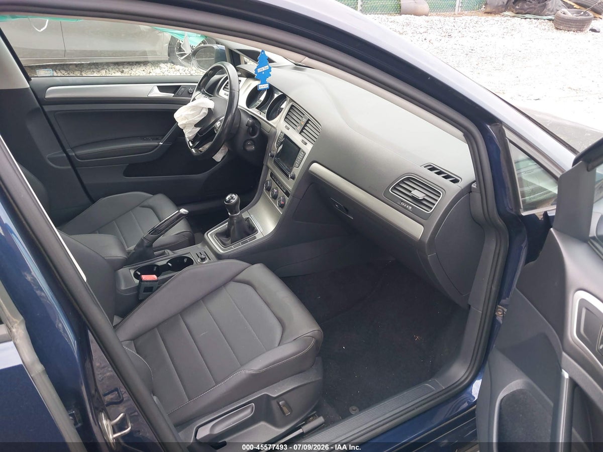 2015 VOLKSWAGEN GOLF TDI SE 4-DOOR — снимка 5