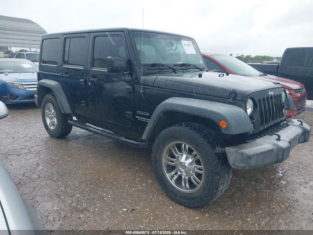 2016 JEEP WRANGLER UNLIMITED SPORT