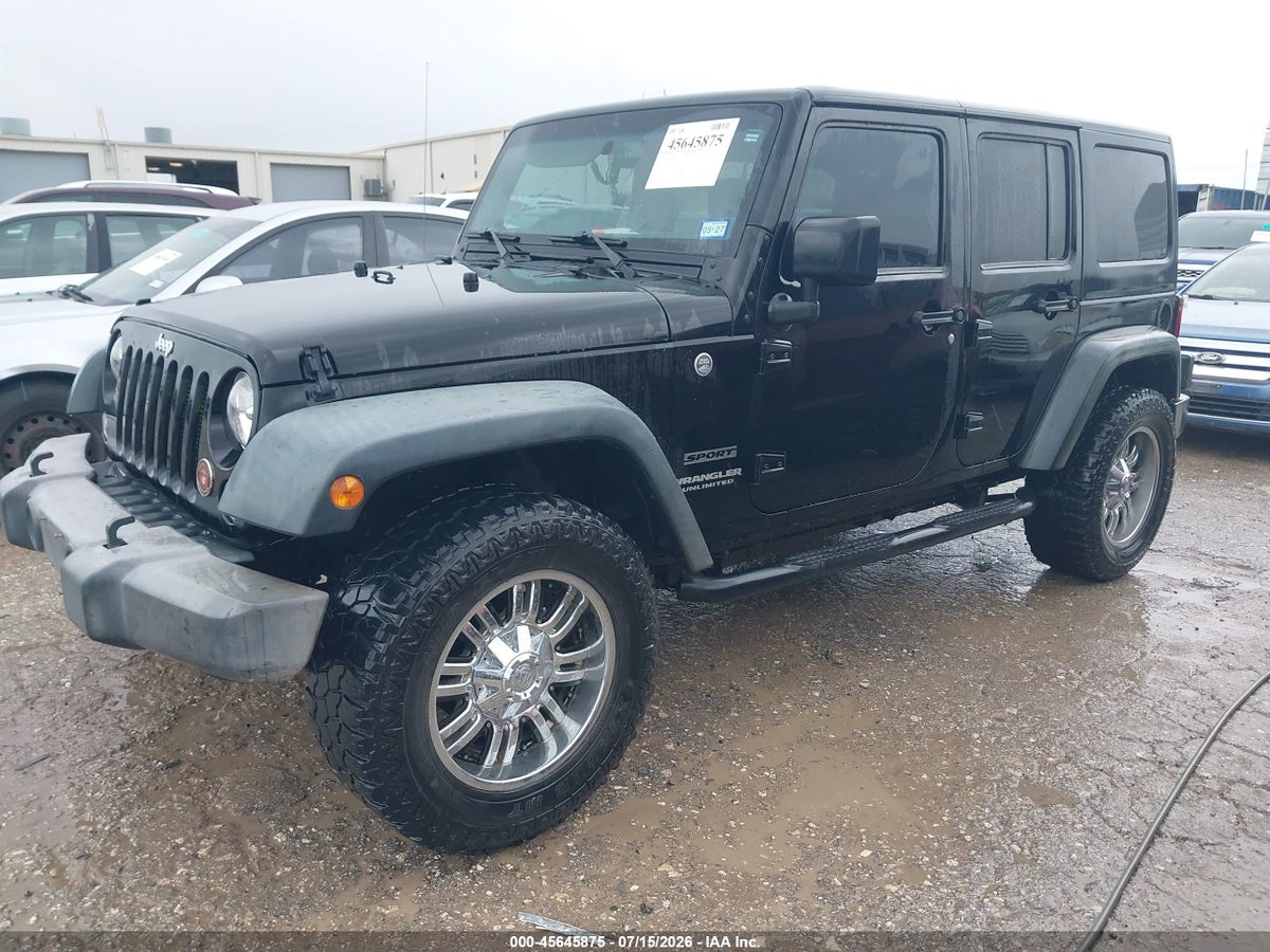 2016 JEEP WRANGLER UNLIMITED SPORT — снимка 2