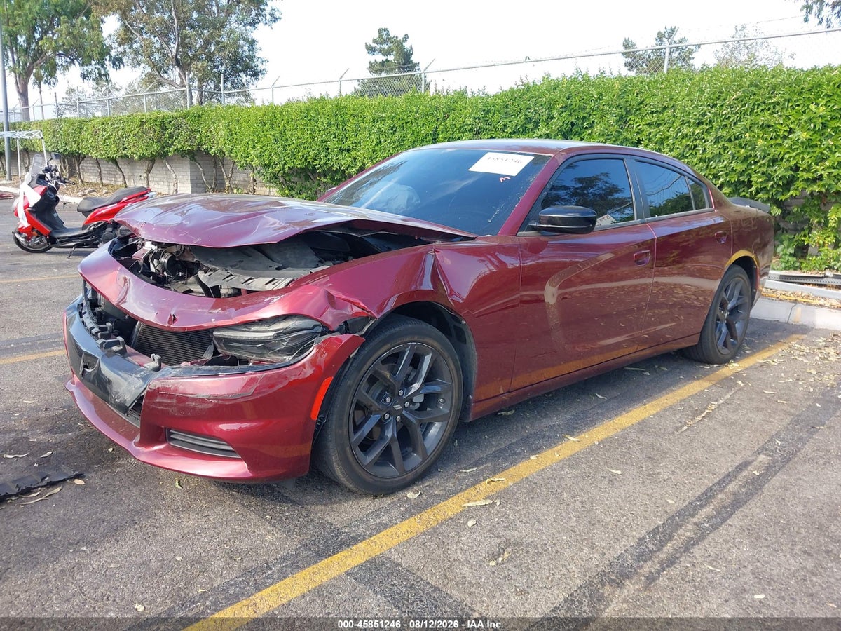 2022 DODGE CHARGER SXT RWD — снимка 2
