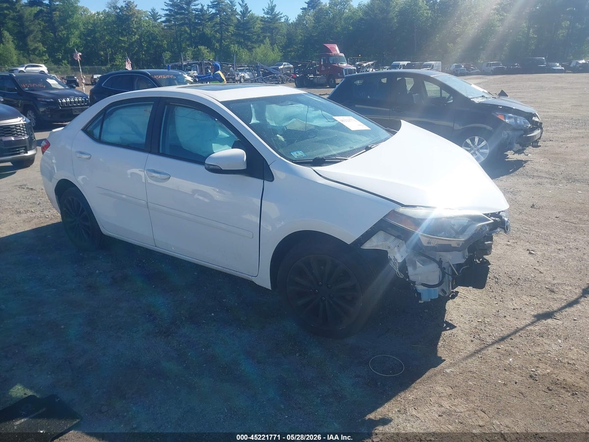 2015 TOYOTA COROLLA S PLUS
