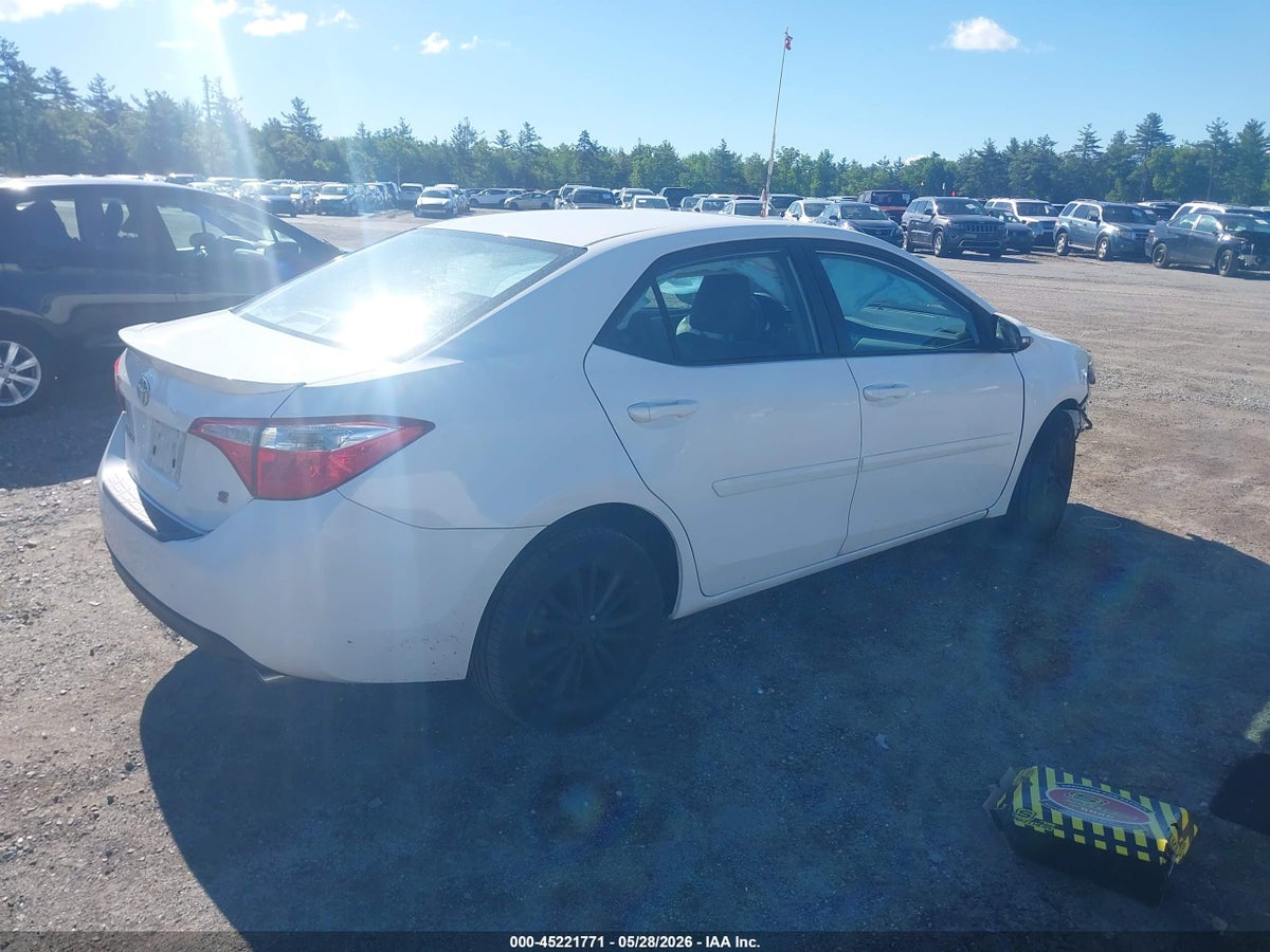 2015 TOYOTA COROLLA S PLUS — снимка 4