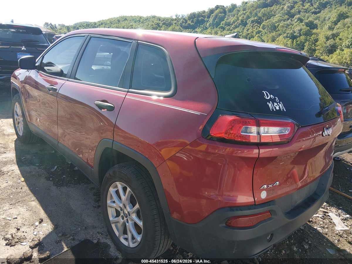 2017 JEEP CHEROKEE SPORT 4X4 — снимка 3