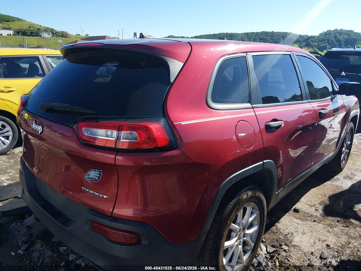 2017 JEEP CHEROKEE SPORT 4X4 — снимка 4