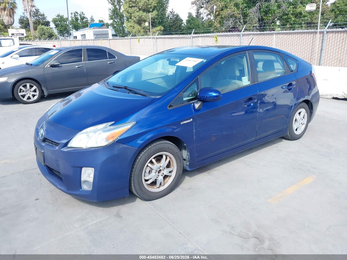 2010 TOYOTA PRIUS II — снимка 2