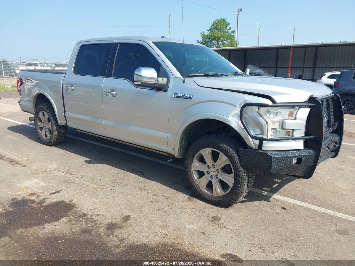 2015 FORD F-150 PLATINUM