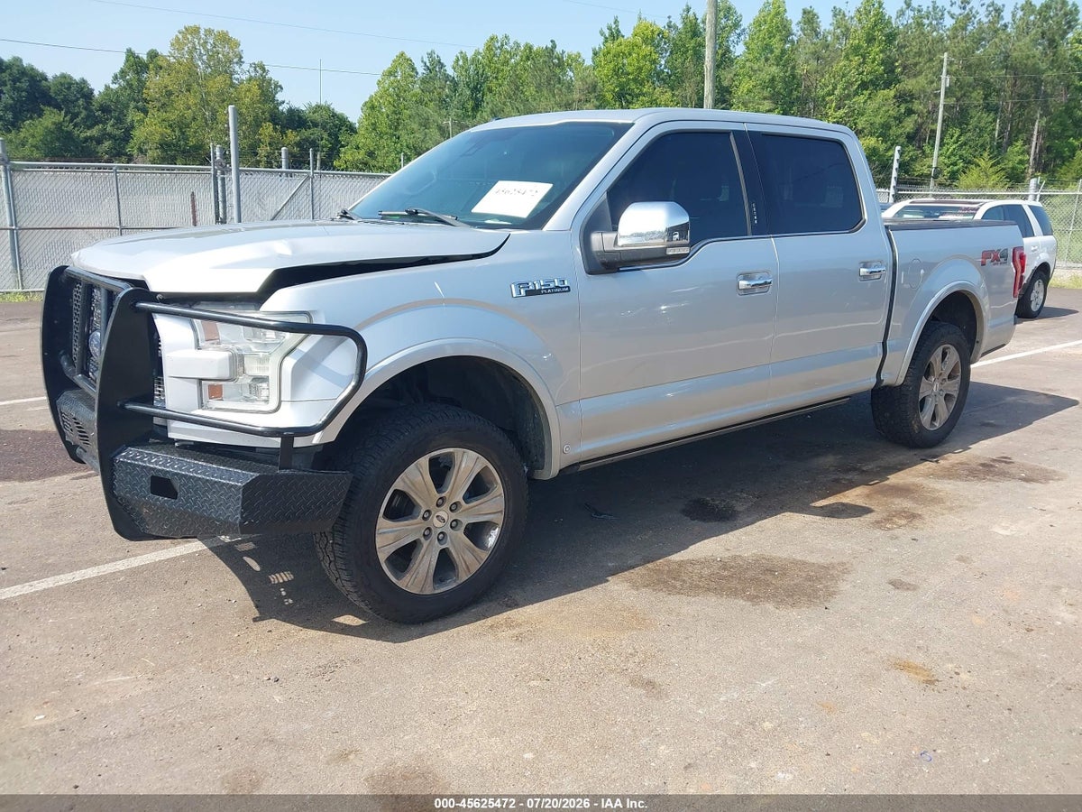 2015 FORD F-150 PLATINUM — снимка 2