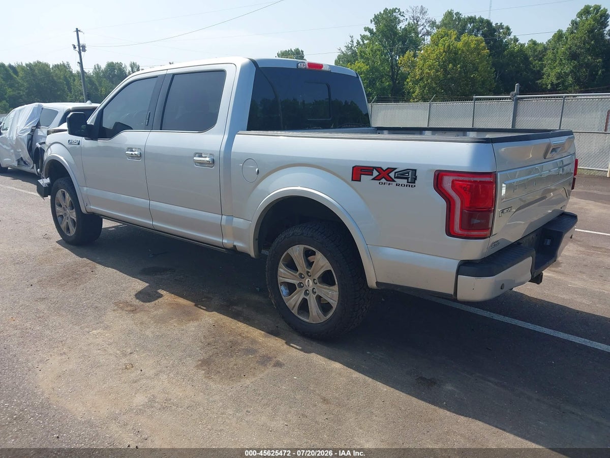 2015 FORD F-150 PLATINUM — снимка 3