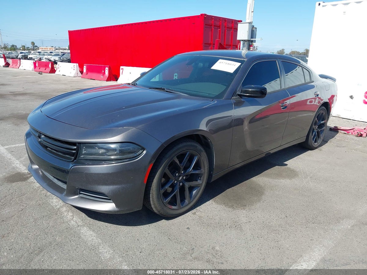 2019 DODGE CHARGER SXT RWD — снимка 2