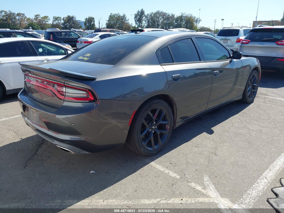 2019 DODGE CHARGER SXT RWD — снимка 4