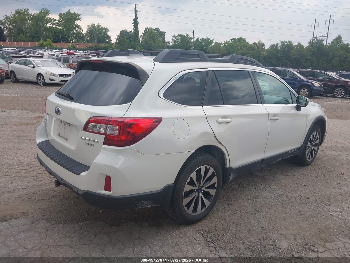 2017 SUBARU OUTBACK 3.6R LIMITED — снимка 4