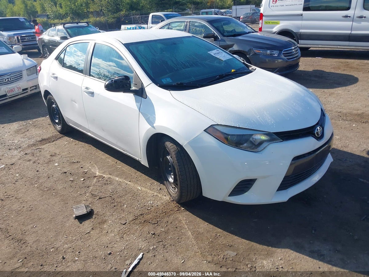 2015 TOYOTA COROLLA LE
