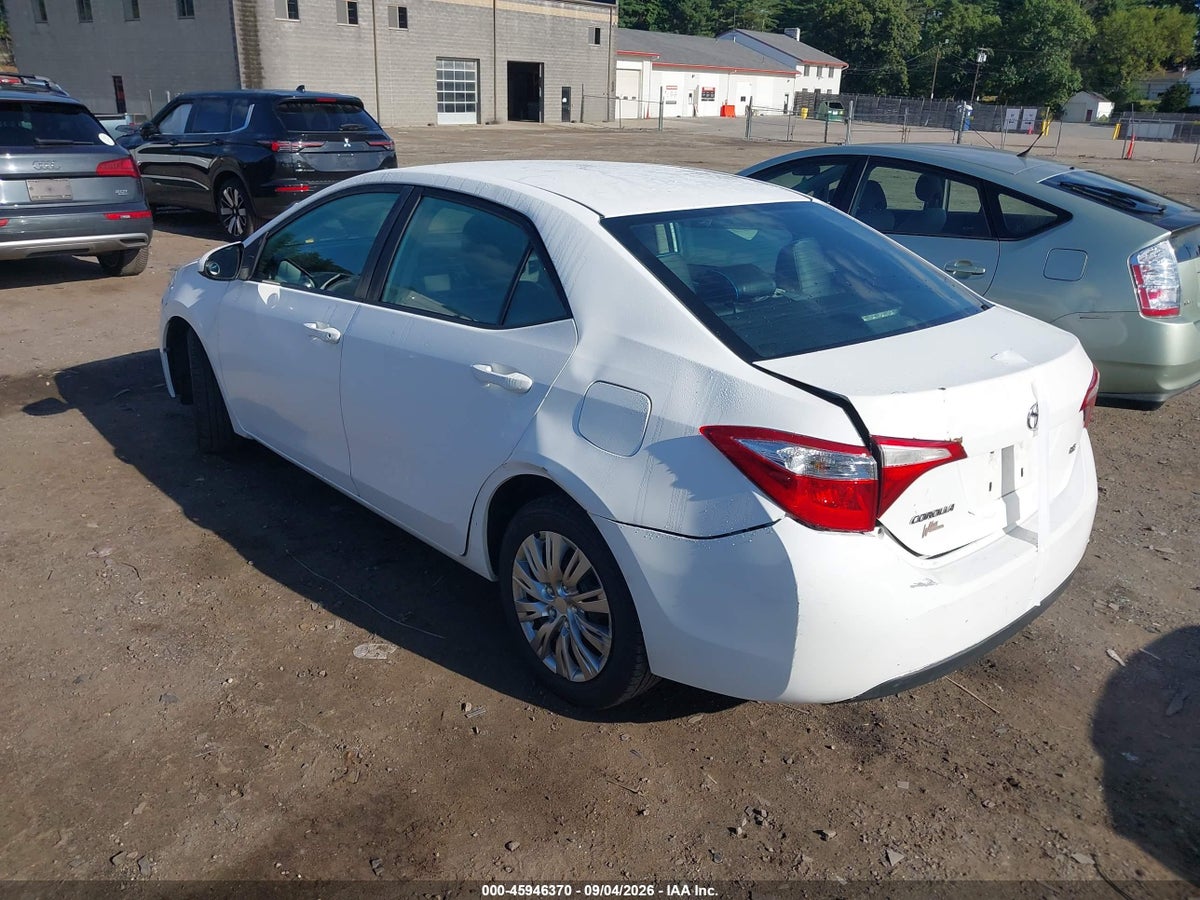 2015 TOYOTA COROLLA LE — снимка 3