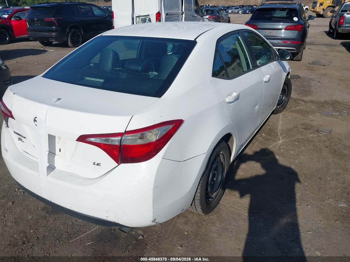 2015 TOYOTA COROLLA LE — снимка 4