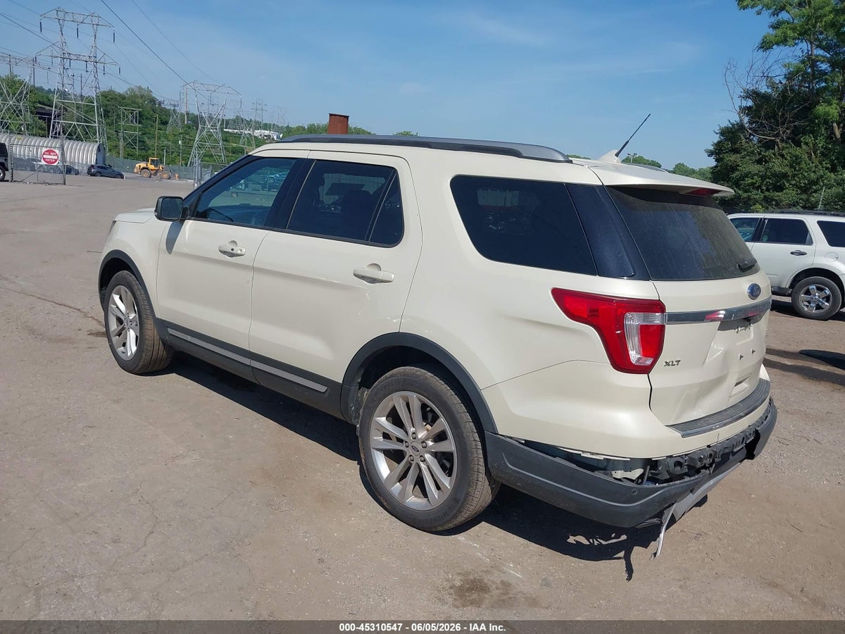 2018 FORD EXPLORER XLT — снимка 3