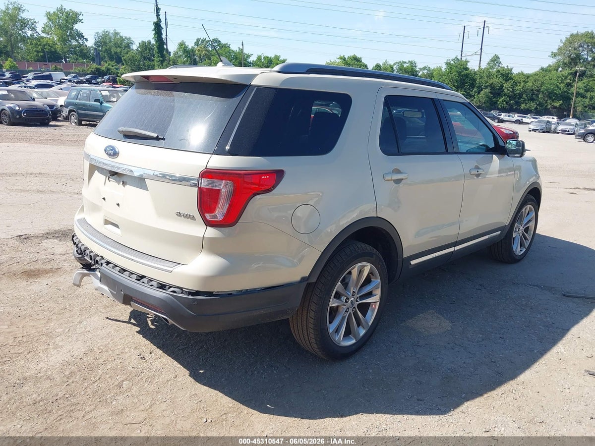 2018 FORD EXPLORER XLT — снимка 4
