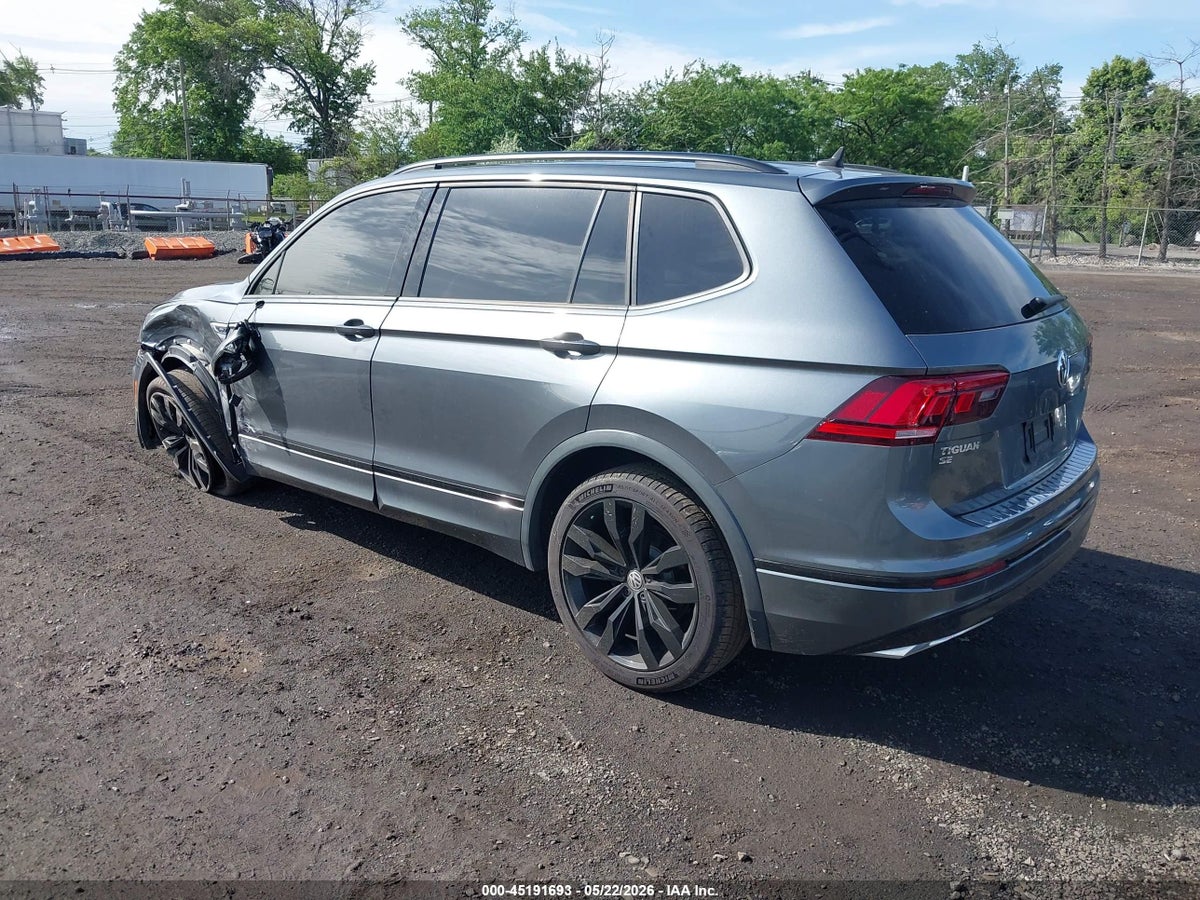 2021 VOLKSWAGEN TIGUAN 2.0T SE/2.0T SE R-LINE BLACK/2.0T SEL — снимка 3