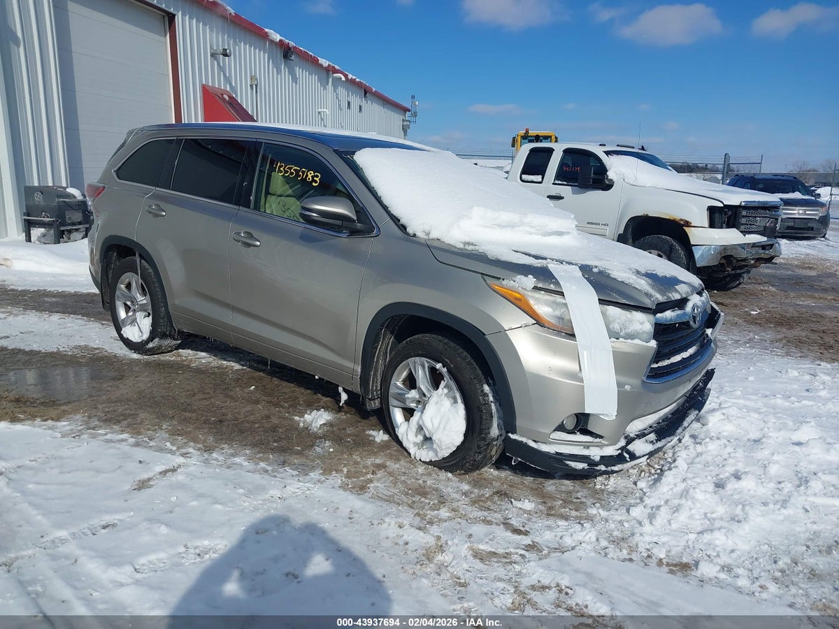2015 TOYOTA HIGHLANDER LIMITED V6
