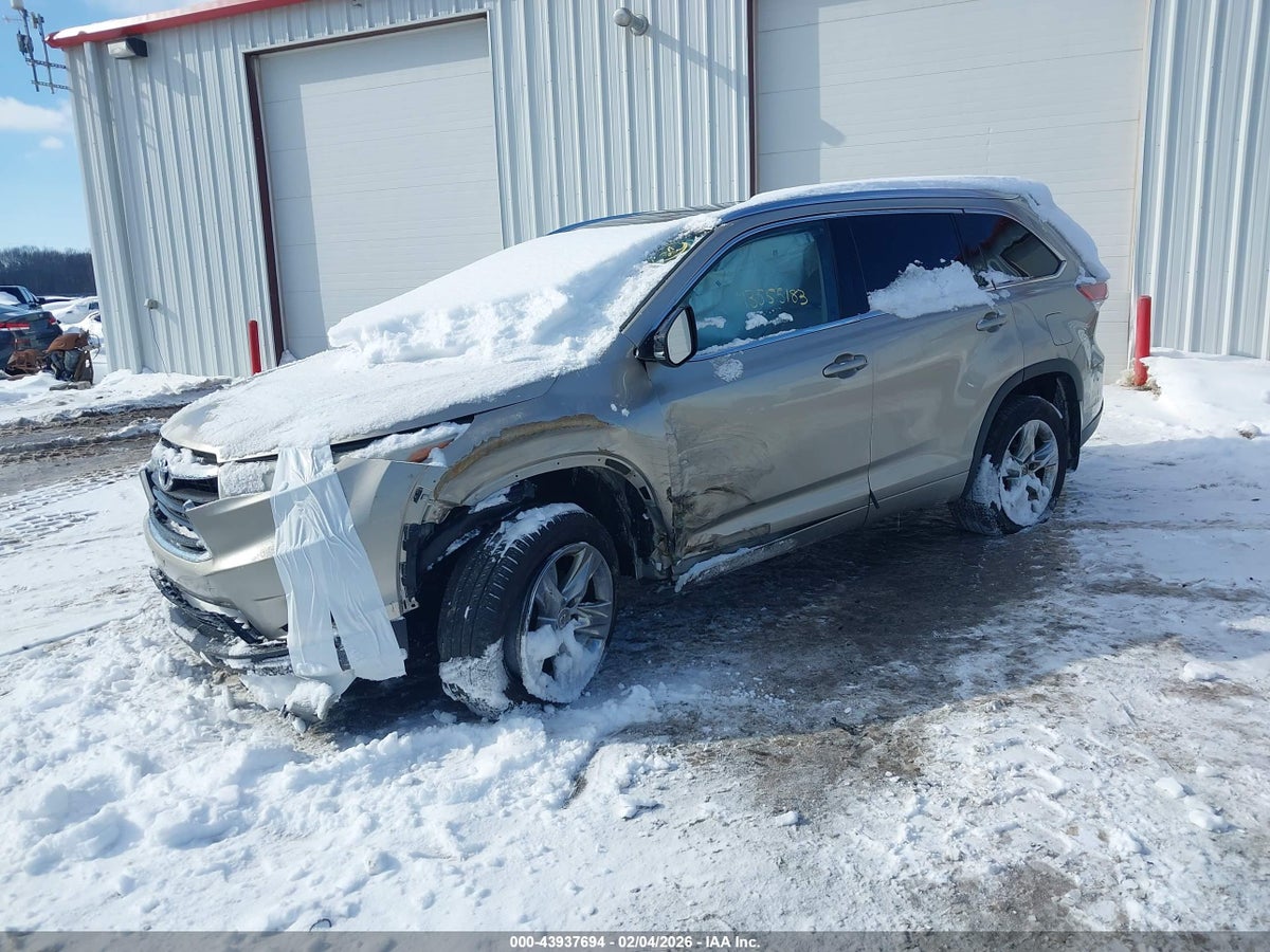 2015 TOYOTA HIGHLANDER LIMITED V6 — снимка 2