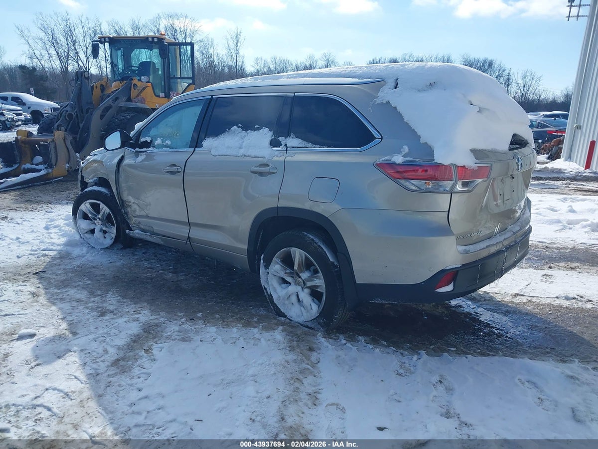 2015 TOYOTA HIGHLANDER LIMITED V6 — снимка 3