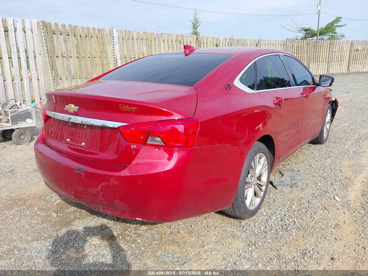 2015 CHEVROLET IMPALA 2LT — снимка 4