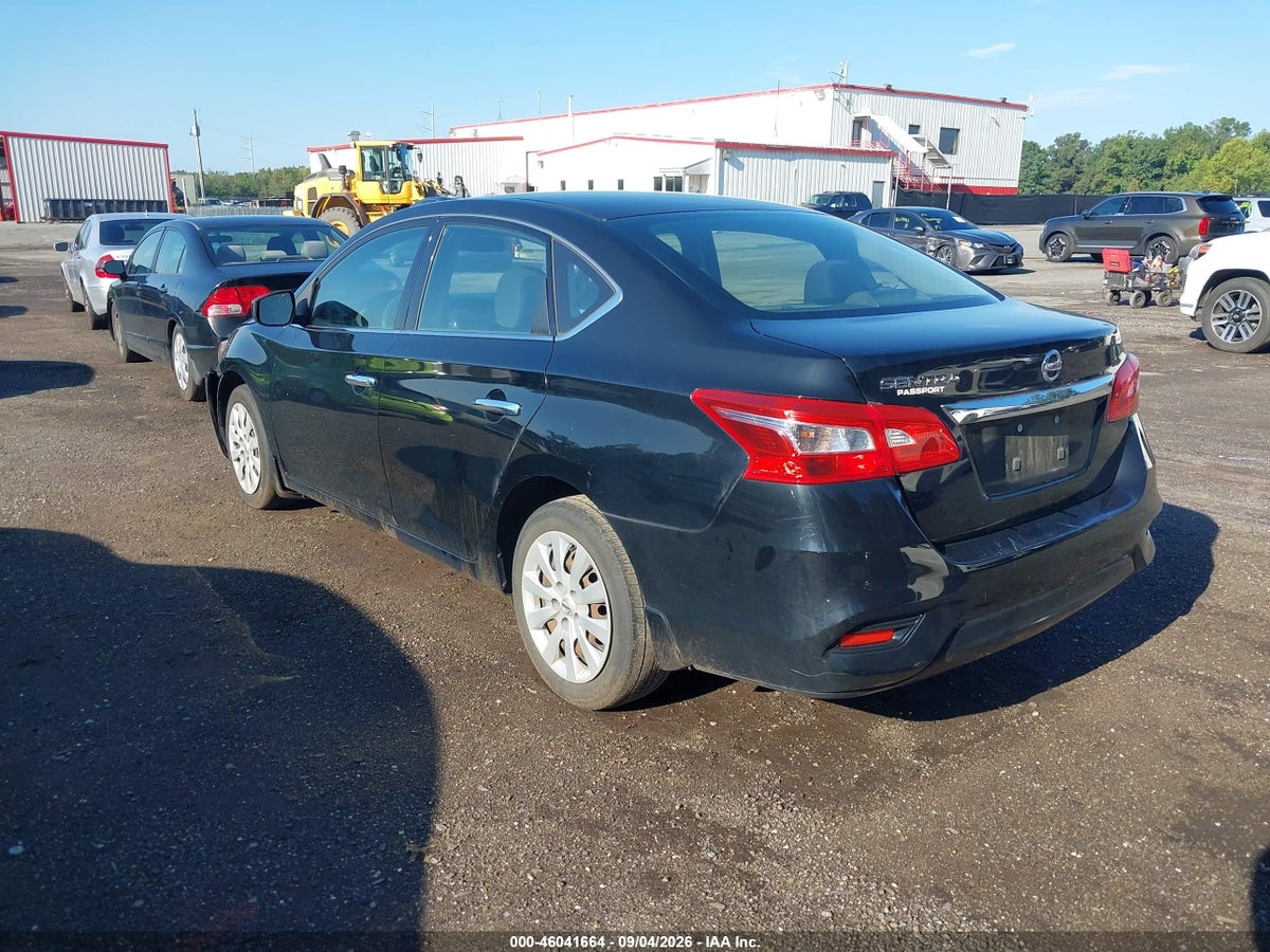 2019 NISSAN SENTRA S — снимка 3