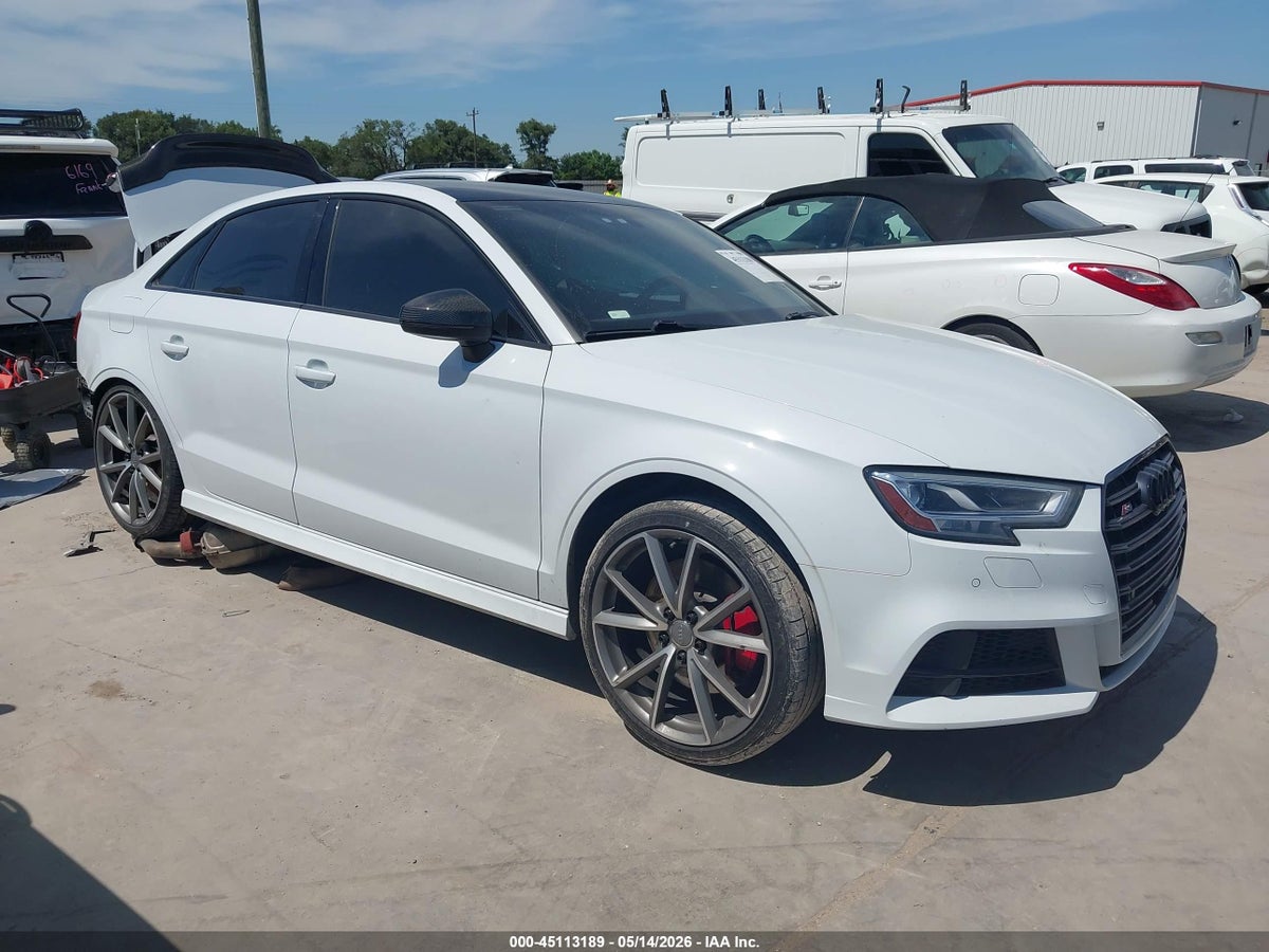 2018 AUDI S3 2.0T PREMIUM PLUS/2.0T TECH PREMIUM PLUS