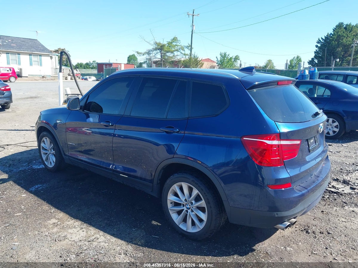 2017 BMW X3 XDRIVE28I — снимка 3